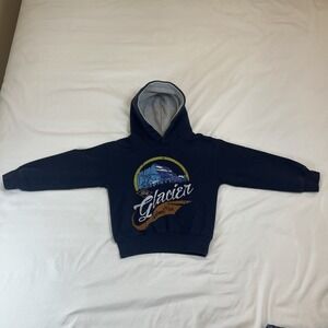 Glacier‎ National Park Hoodie Toddler 2T/3T. Blue Sweatshirt